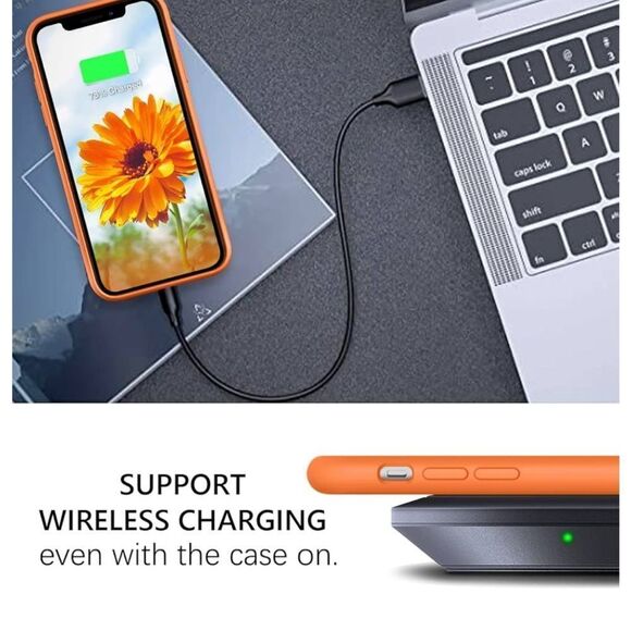 GUAGUA compatible with iPhone XS/X case 5.8 inch liquid silicone, soft gel - Picture 5 of 12